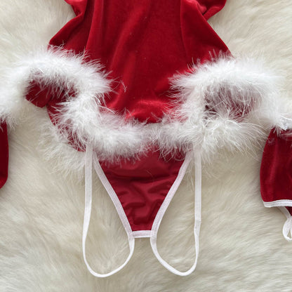 Kvinnors Nalle Klänning Medium Polyester Stretch-4