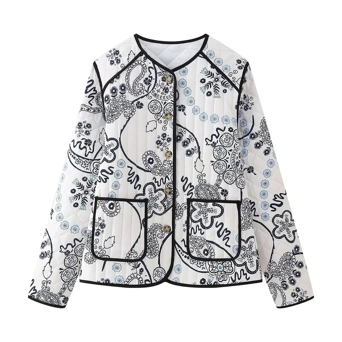 Damjacka Mjuk Avslappnad Polyester för Damer 1