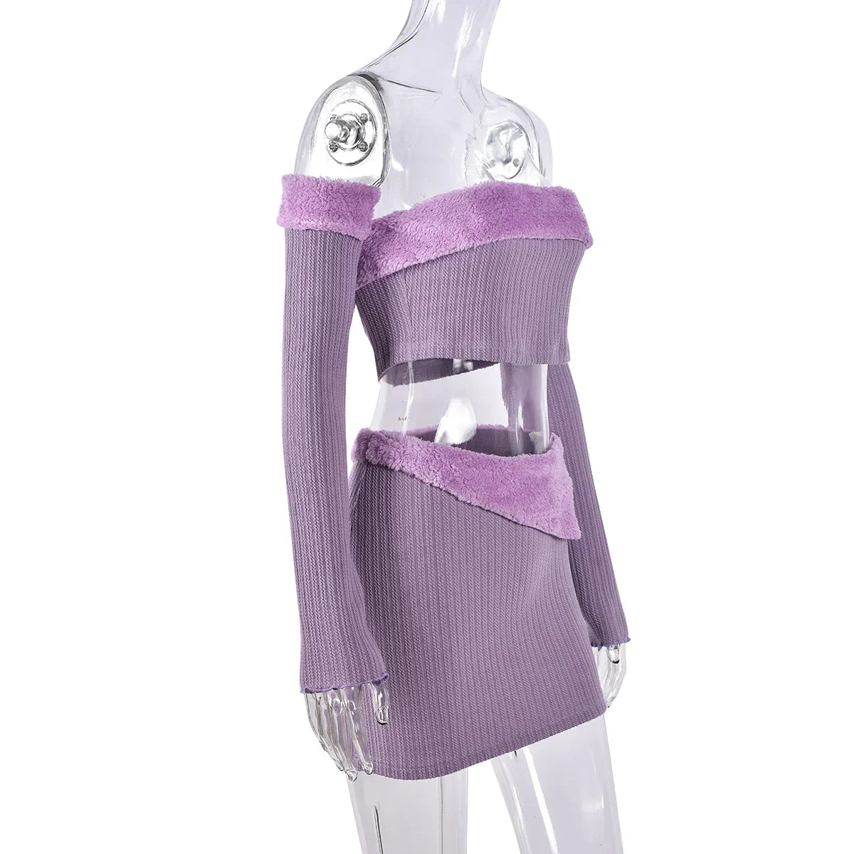 Dam Topp Nyckelringning Mjuk Bomullsblandning-6