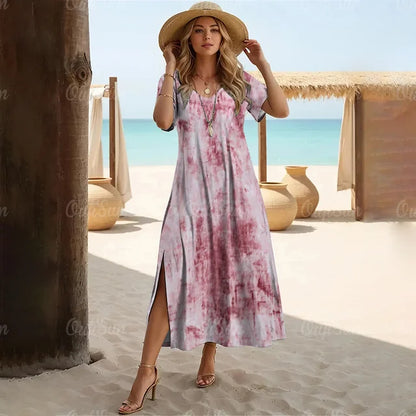 Variant image for Kvinnors Klänning Lätt Polyester Trendig-17