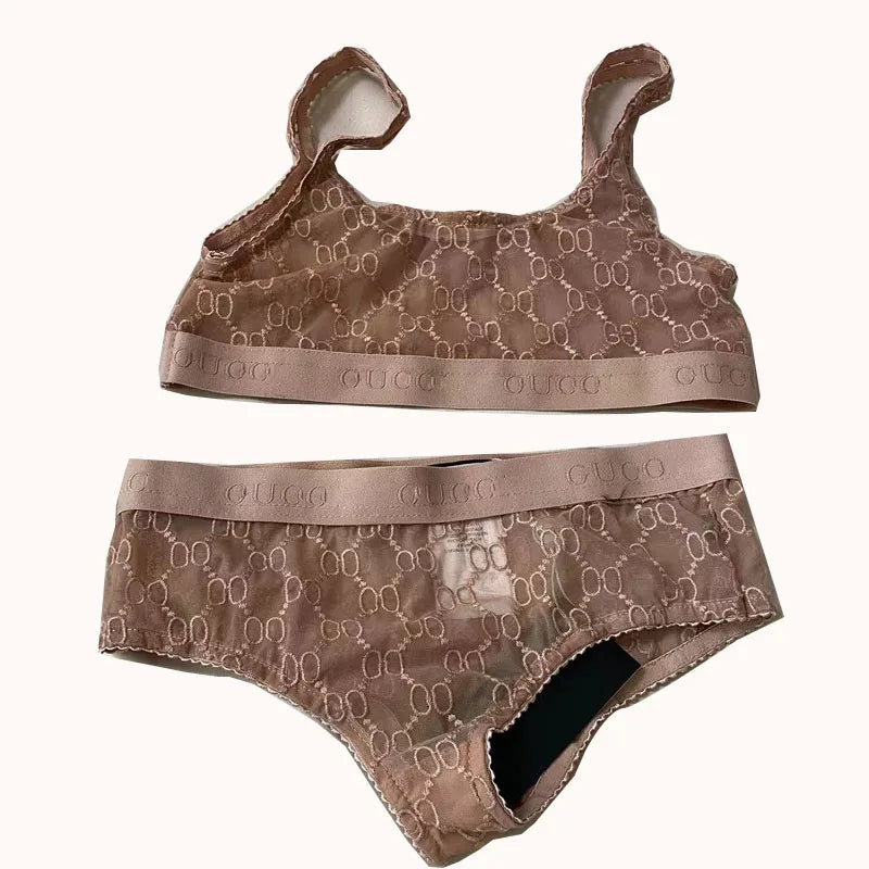 Variant image for Dam BH Set Trådlös Monokrom Bomull-13