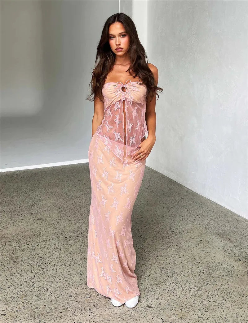 Variant image for Damset Ärmlös Top Polyester Tryckt Mönster-3