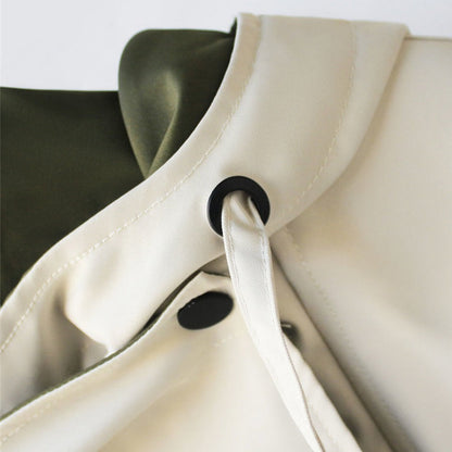 Kappa för Kvinnor, Asymmetrisk Design, Vattenavvisande och Bekväm Passform, Syntetiskt Material, Storlekar XS-XL 5