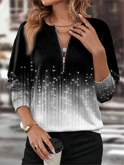 Bohemisk Blus Dam i Vit 100% Bomull – Avslappnad Passform för Vardag och Fest 4