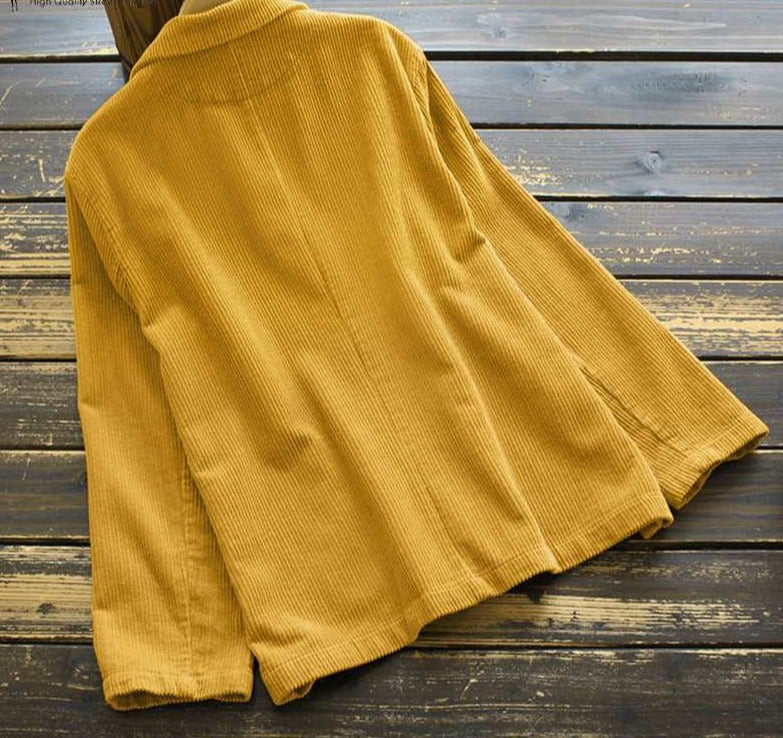 Damjacka Revers Polyester Komfortabel Design för Höst och Vinter 4