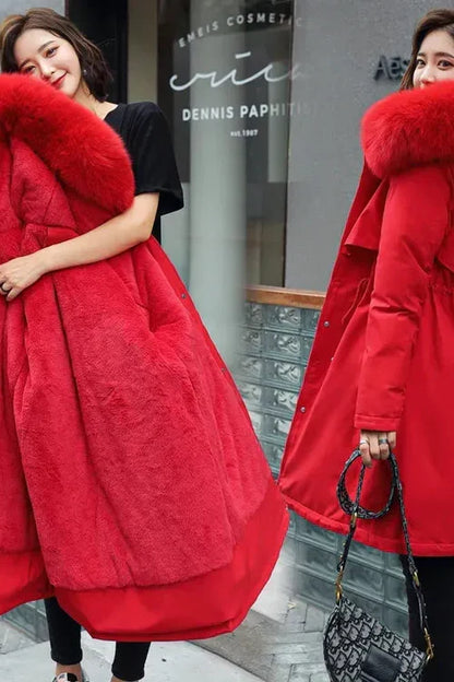 Dams Jacka Figur-kramande Ullblandning Två-radig Stängning-5