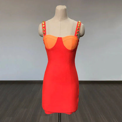 Dam MIDI Klänning med Knappdetalj Polyester för Festliga Tillfällen-3