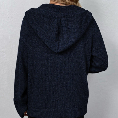 Stickad Dam Tröja i Mjuk Akryl – Trendig Design för Vardags och Fest, Normal Passform, Finns i S-XL 6