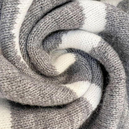 Damkardigan Hoodie Broderad Mjuk Stickning-3