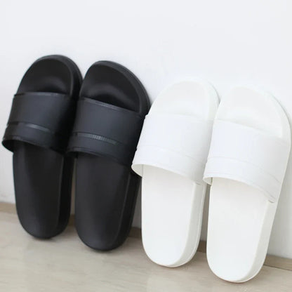 Dam Sandaler Platta Läder Bekväm Design-3