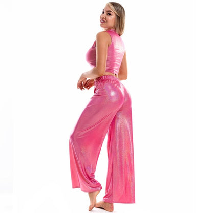 Herrbyxor Bred Snitt i Polyester – Bekväm Passform och Lång Längd för Vardagsbruk 12