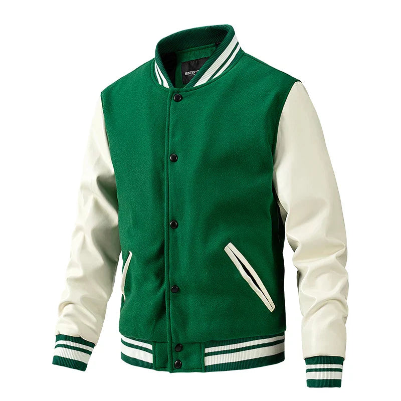 Variant image for Herren Collegejacka Sportig Design Högkvalitativa Tyger-2