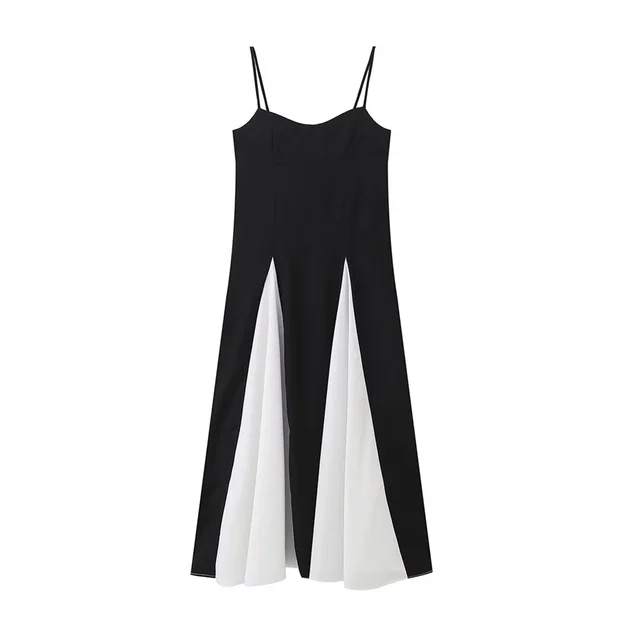 Variant image for Fina Dam Klänningar Slim Fit Polyester Svartvit Design-1