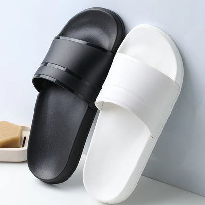 Dam Sandaler Platta Läder Bekväm Design-2