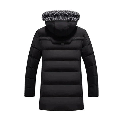Dam Vinterjacka Parka Fleecefoder Organisk Bomull Återvunnen Polyester-2