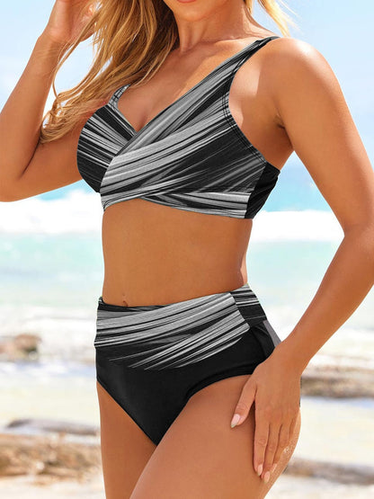 Dam Bikini Set Komprimerande Design Högkvalitativt Tyg 2