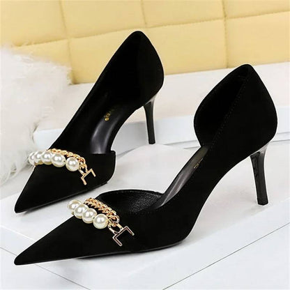 Variant image for Damskor Stilettklackar Slingback PU och Gummi-10