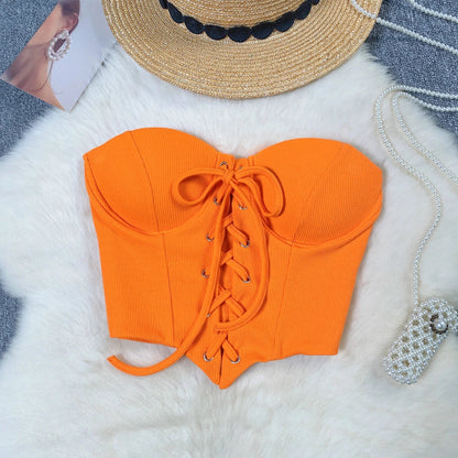 Variant image for Dam Bustier Enfärgad Polyester Klubbplagg-7