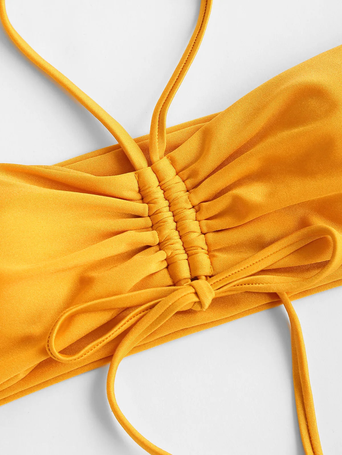 Dam Halterneck Top Sommar Lätt Material-4