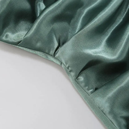 Kvinna Miniklänning Ryggfri Spandex Polyester Glittrig Klänning-4