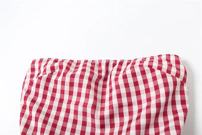 Dam Blus Axelfri Kontrollerad Design Polyester Spandex-6