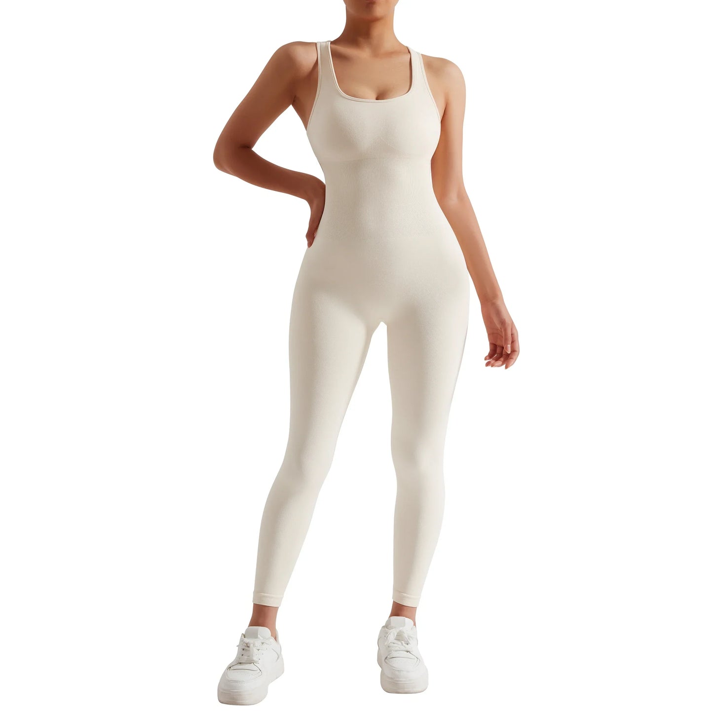 Variant image for Pojke Jumpsuit Enfärgad Polyester Ärmlös Med Hålig Design-29