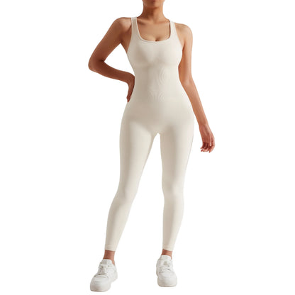 Variant image for Pojke Jumpsuit Enfärgad Polyester Ärmlös Med Hålig Design-29