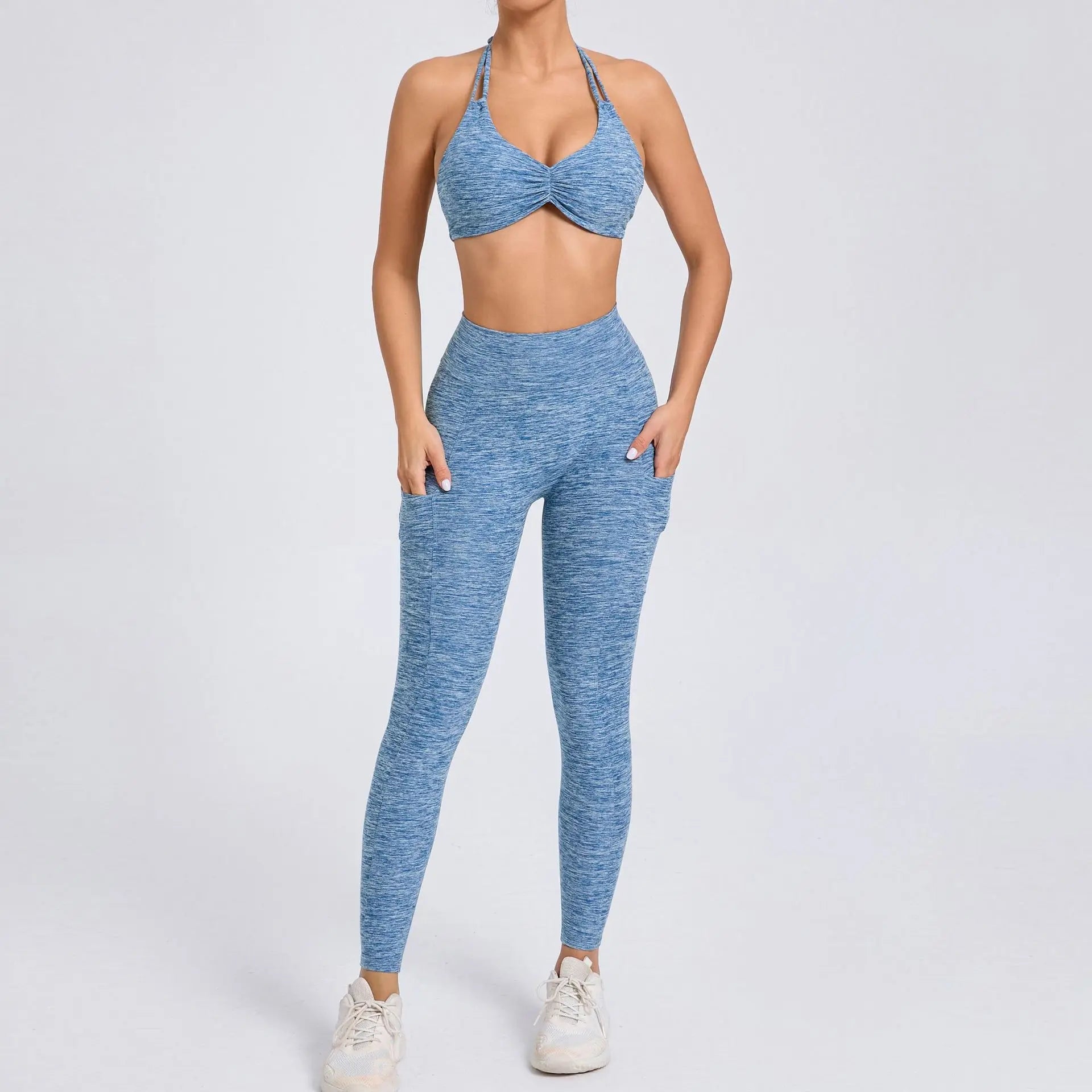 Variant image for Dam Leggingsset Minimalistisk Nylon Ärmlös Design-19