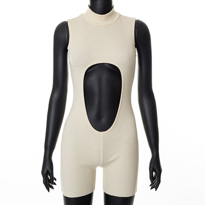 Dam Dungarees Ärmlös Monokrom Polyester 1