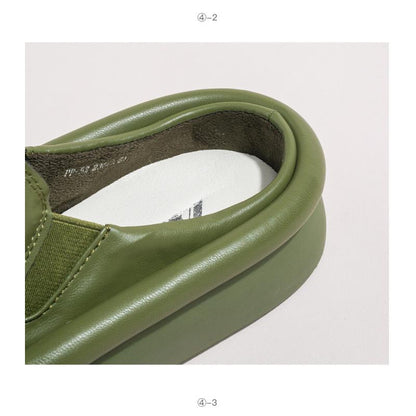 Kvinnors Mules Tidlös Design Robust Material 4