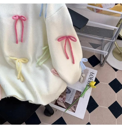 Dam Tröja Glittrande Polyester Rund Hals-4