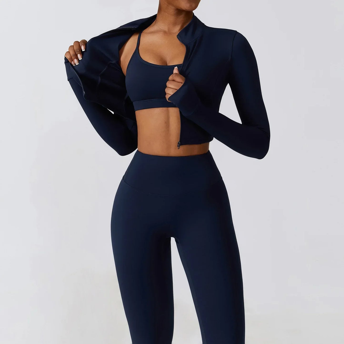 Variant image for Dam Leggings Set Sportig Nylon Spandex-49