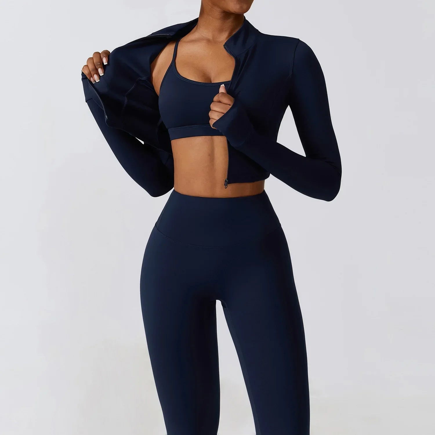 Variant image for Dam Leggings Set Sportig Nylon Spandex-49