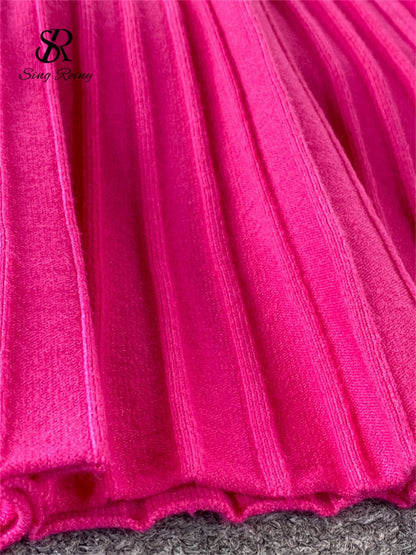 Maxiklänning Dam A-linjeformad Mjukt Polyester Ankel-längd-5