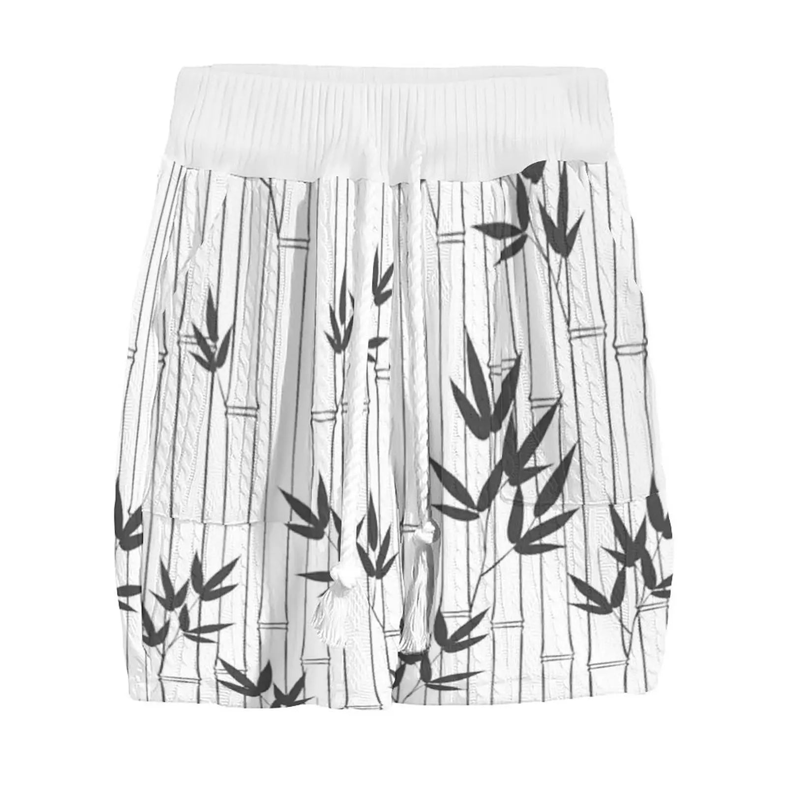 Dam Tvådelat Set Jacquard Sommar Normal Passform-5