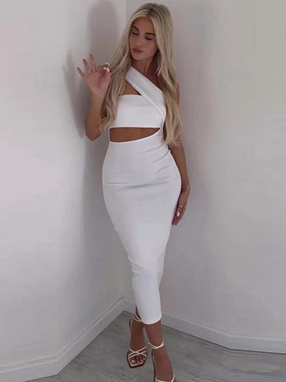 Variant image for Kvinnors Tät Klänning Modern Design Högkvalitativt Tyg-4