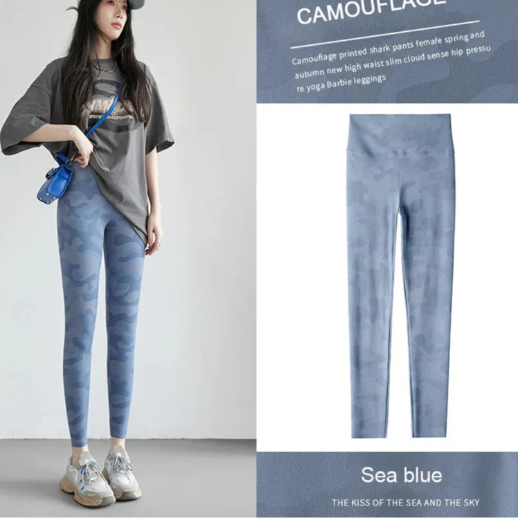 Variant image for Dam Leggings Hög Midja Monokrom Spandex Nylon-13