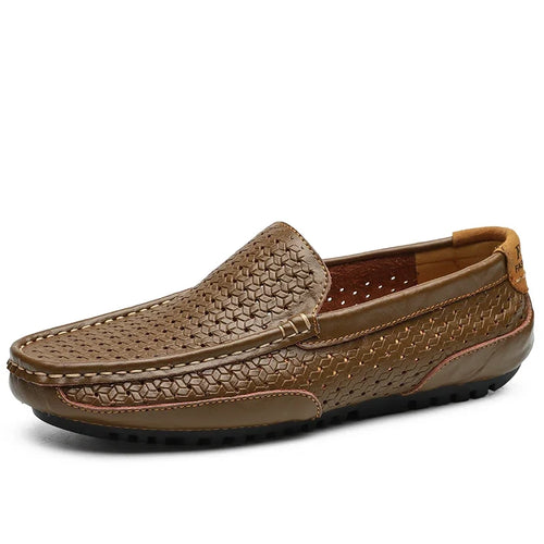 Herrskor Loafers Läder Klassisk Stil Komfortabel Design-1