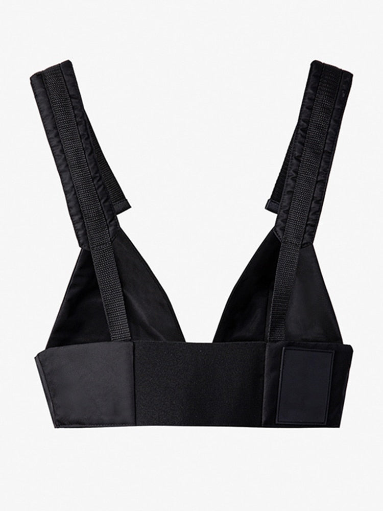 Dam Festtoppar Blixtlås Kort Bomull-4