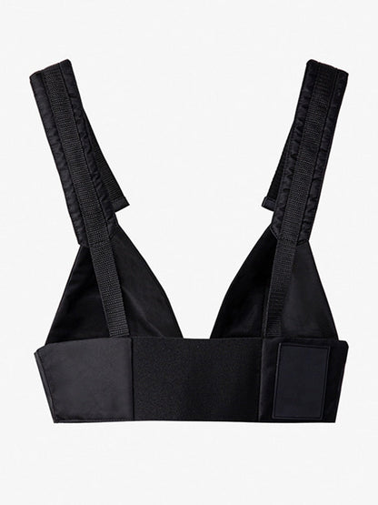 Dam Festtoppar Blixtlås Kort Bomull-4