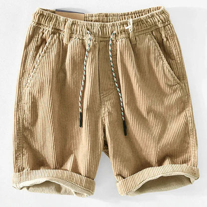 Dam Sommarshorts Bekväm Högmidjad 100% Bomull-3