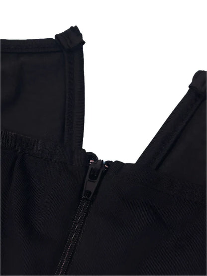 Dam Jumpsuit Elegant med Glittrande Detaljer Polyester-5