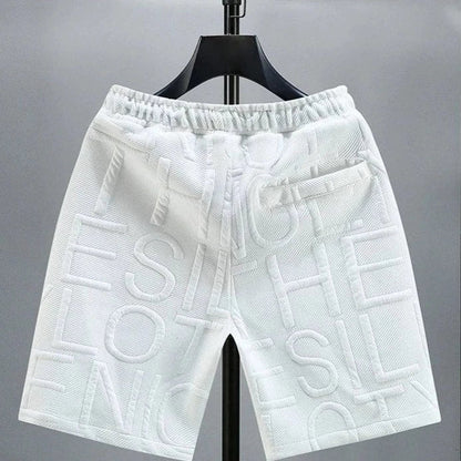 Variant image for Herr Shorts Avslappnad Passform Mjukt Tyg med Elastiskt Midjeband-19