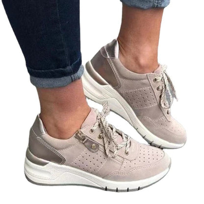 Kvinnors Ortopediska Skor Ergonomisk Design Syntetmaterial Hög Komfort-2