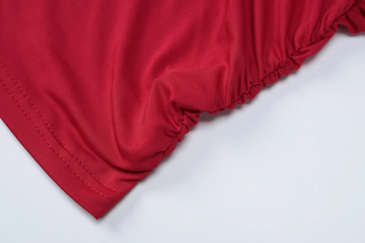 Dam Tank Top Kort Passform Mjuk Polyester Spandex-5