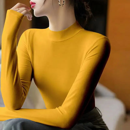 Herr T-shirt Långärmad Månsken Design Bomullsblandning 14