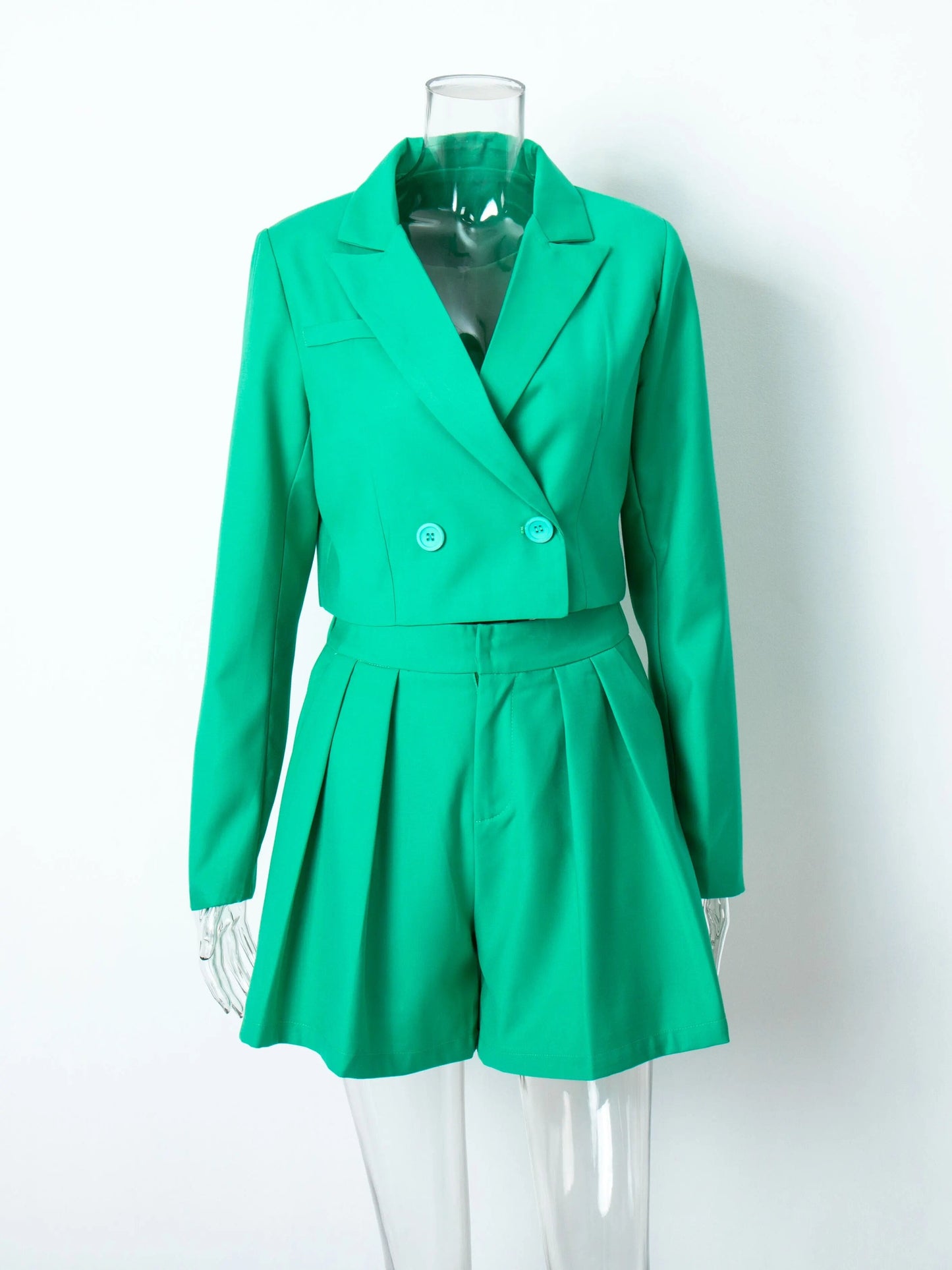 Variant image for Dam Shorts Set Hög Midja Bomullsblandning-7