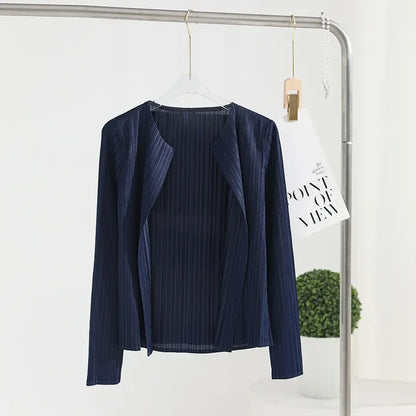 Variant image for Kort Kappa Dam Rynkad Mjuk Tyg för Modern Stil-5