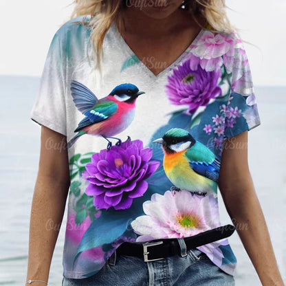 Dam Kort Klänning Luftig Polyester För Sommarens Festligheter-2