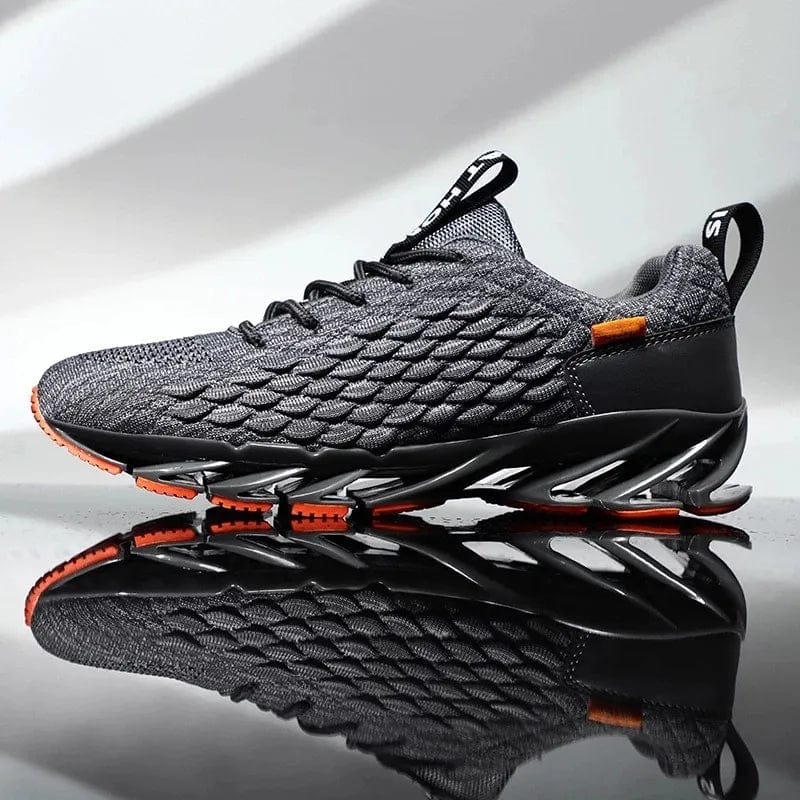 Herr Sneakers Flexibelt Andningsbart Material för Träning och Vardag-5